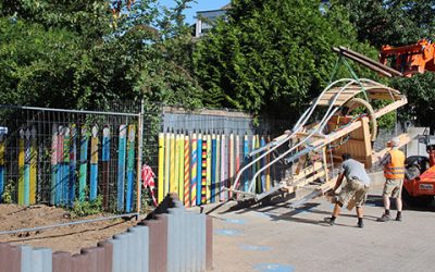 Weitere Spielplätze „aufgemöbelt“