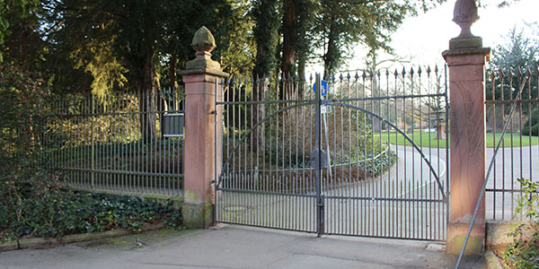 Schlosspark wird nachts verschlossen